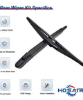 Rear Wiper Arm Blade Set For Mercedes Benz GLE Class And ML SUVs Easy Install 12 Inch Replacement and features overview