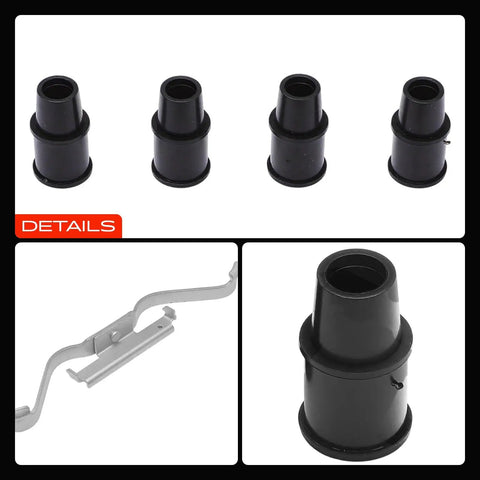 Ditch The Grit With This Premium Front Disc Brake Hardware Kit For Dodge Durango And Dakota Models 2000 To 2002 Featuring Heavy Duty Components That Keep Your Ride Smooth, Sleek, And Totally Ready To Dominate The Road Without Any Squeaky Hiccups