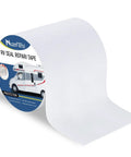 6 Inch By 50 Feet RV Roof Tape 1 Pack Heavy Duty Self Priming Butyl Sealant For Leak Repair On Camper Trailer Truck Stop Roof Windows Boats Waterproof UV Resistant White Roofing Tape