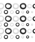 COHEALI 180 Piece Heavy Duty Rubber Grommet Kit Saves Wires From Chafing And Damage, Waterproof Nylon Washers Secure Cables in assorted sizes