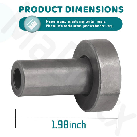 Pivot Pedestal Replacement Kit With Two 121756 Bearing Bushings For Front Mount Lawn Mower Models, Easy Install, Compatible With 3452R 3461R 3472 3561R 3572R 3661 3761R 3344 3348 932G3 928D 930D2 9772HP, 1.98-inch bushings
