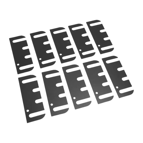 10 Piece Door Hinge Shim Set Stainless Steel Spacers For Door Alignment Gap Filling And Stabilizing Loose Hinges Easy Install Durable Metal Hardware Kit For Sagging Or Misaligned Doors