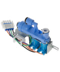 Dual Water Valve Replacement For Refrigerators OEM Style Part WR57X10098 with wiring harness and connectors