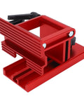 Slick Red Bench Grinder Sharpening Jig And Versatile Tool Rest For 6 Inch And 8 Inch Wheels with sturdy aluminum construction.