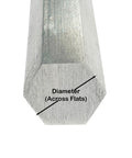 1.25 Inch By 45 Inch 303 Stainless Steel Hexagon Bar With Cold Finished Surface Ideal For Precision Machining Fabrication And DIY