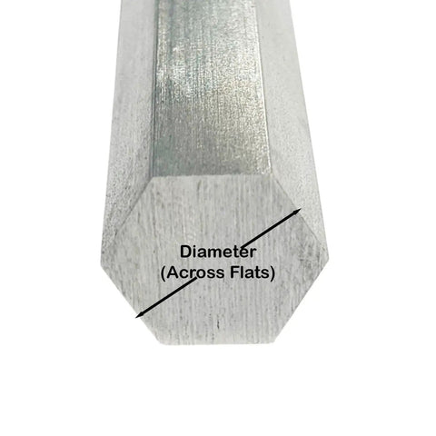 1.25 Inch By 45 Inch 303 Stainless Steel Hexagon Bar With Cold Finished Surface Ideal For Precision Machining Fabrication And DIY