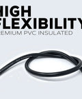 4 Way Trailer Wiring Extension 50 Feet Heavy Duty 14 Gauge 4 Conductor Insulated Cable showing flexibility and PVC insulation.