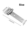 Heavy Duty Gate Hinges For Wood Fences And Shed Doors Hardware With Adjustable Fit Easy Screwdriver Install DIY Friendly