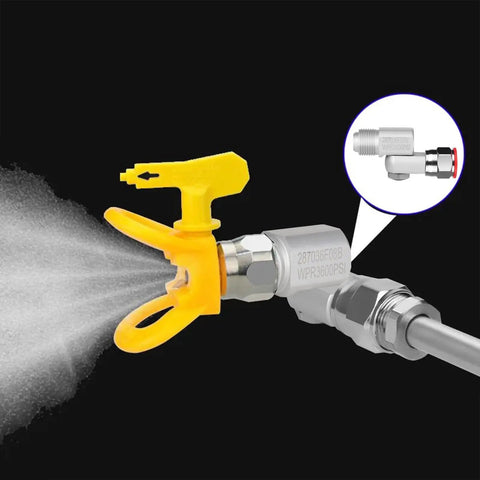 2 Pack Swivel Joint For Airless Paint Sprayer And Wand Extension Accessories No Fuss 180 Degree Rotating Pivot For Easy Multi Plane Coverage On Ceilings And Furniture Replace Fan Pivot Compatible With Graco Seven Eighths Inch Thread on airless sprayer wand