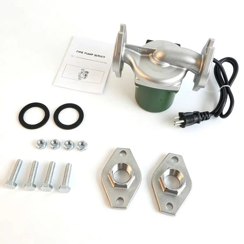 No Fuss Direct Swap One Eighth Horsepower Stainless Steel Cartridge Circulating Pump Replacement For Solar Heating And Domestic Water Lines 115V parts and accessories