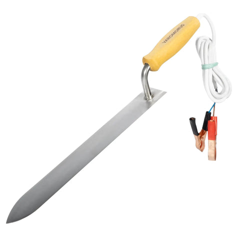 11 Inch Stainless Steel Beekeeping Hot Knife For Uncapping And Decapping Honey Frames Pro Grade 12V 70W Bee Hive Hand Tool
