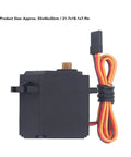 Heavy Duty RC Servo Motor With Copper Gears And Rock Solid Plastic Housing For ZD Racing Dbx07 1/7 Scale RC Cars with wires.