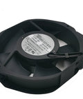 Heavy Duty Aluminum Frame AC Cooling Fan 115V 32W 2700 To 3200 RPM Industrial Machine Tool Fan With Sleeved Bearing Quiet Operation And High Airflow 176.5 CFM To 212 CFM For Reliable Equipment Cooling, black 172x150x38 mm