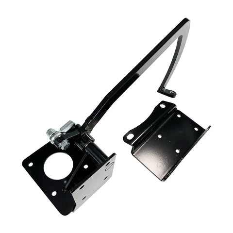 7 Inch Dual Frame Mount Pedal Power Brake Booster And Master Cylinder for Chevy Suburban 1947-1954, frame mount bracket detail