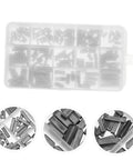 175 Pcs Key Stock Set Flat Key Pins And Square Keys For Drive Shafts And Parallel Keys With Precision Machined Fit