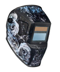 Smoking Rose ADF Welding Helmet Built Tough With Lightweight Fireproof Shell floral design
