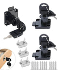 Gotta Keep Your Drawers Locked Down Tight With These Heavy Duty Three Pack Cabinet Locks Featuring Quick Folding Keys For Snappy Setups And Rock Solid Security On Dressers File Boxes And Doors In Black.
