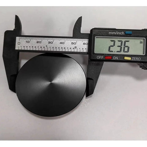 Dead Nuts Accurate Heavy Duty Round Aluminum Bubble Level 60 Mm Spirit Vial With High Precision Black Lines For Rock Solid Rv Setup Woodworking And Camera Gear
