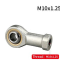 Heavy Duty Rod End Joint Female Piston Ball Head For Multi Angle Deflection And Angular Compensation, M10x1.25 thread