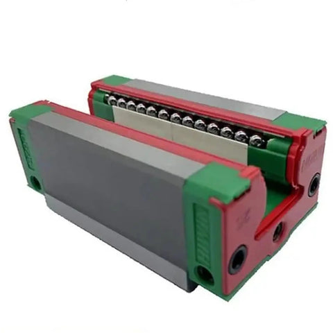 Heavy Duty Metal Linear Motion Guide Slider CGH25CA Carriage Block Rail Kit showing low friction design and bearing assembly.