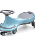 Trendy Swing Ride On Wiggle Car With Glowing Wheels And Easy Twist Steering Designed For Toddlers Age 3 Plus Zero Batteries Needed Tough Blue Frame.