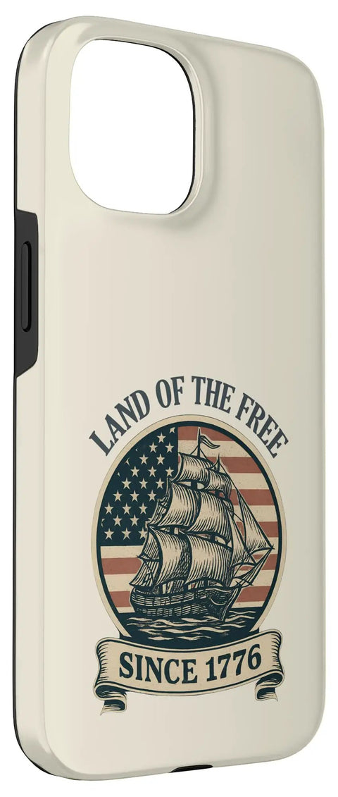 Patriotic Sailboat Case For iPhone 15 With Red White And Blue USA Pride Fourth Of July Vibes Fireworks Parades Ready