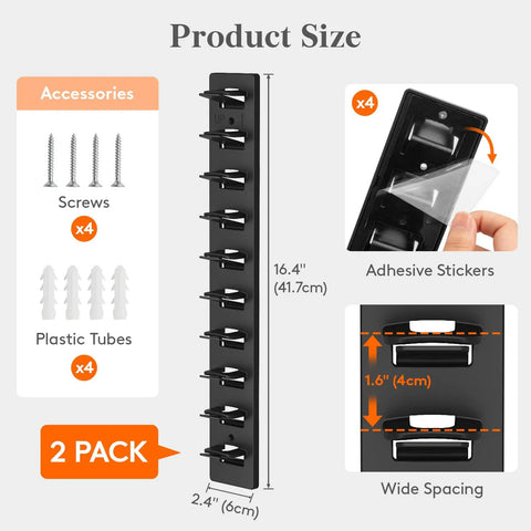 No Sweat Wall Mounted Hat Organizer Featuring Twenty Smooth Elastic Clamps For Baseball Cap Storage Keeps Your Collection Looking Crisp And Organized Without Claiming Counter Space