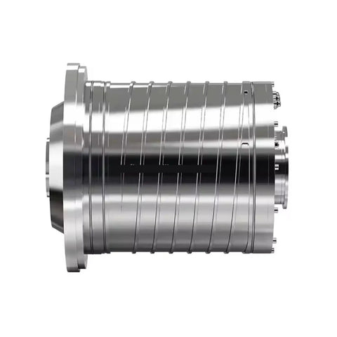 Pro Grade 22 Kw Lathe Spindle Motor 4000 Rpm Assembly, showing polished metal body for heavy duty precision drive.