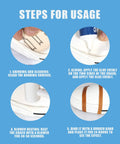 Steps for using Waterproof Shoe Glue For Quick Kicks And Sole Repair Extra Strong Adhesion Fast Dry Adhesive on sneakers