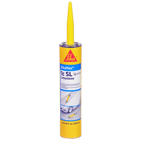 Sikaflex 1C SL Self Leveling Polyurethane Sealant For Limestone And Concrete Expansion Joints, 10 oz tube