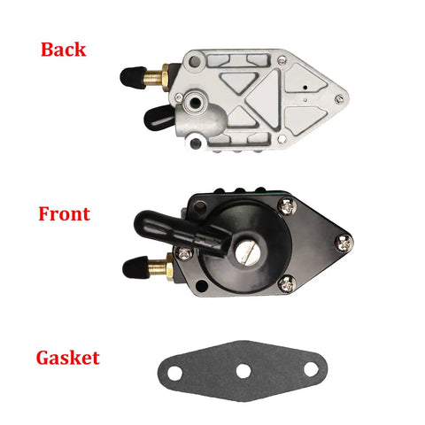 Outboard Fuel Pump With Gasket 18-7352 Replacement For Johnson Evinrude 25HP To 140HP Boat Motors 1960s To 1990s, view