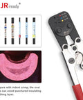 ACT-232 Butt Splice Crimper Workhorse Tool For Crimping M81824 Series 26-12 AWG Heat Shrink Connectors with G411 Gauge