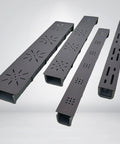 Heavy Duty Outdoor Trench Drainage Kit With Stainless Steel Grate And Polypropylene Channel Built To Last Weatherproof French Drainage System