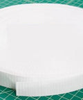 1 Inch White Polypropylene Strapping For Bag Handles And Tote Straps Durable 50 Yards Heavy Duty Webbing For Purses Sewing And DIY Bag Making Projects Workhorse Strap Material