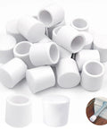 20 Pack Door Stop Caps Replacement Rubber Tips For Door Stoppers 0.39 Inch White Door Wall Protection Made From Durable Flexible Rubber