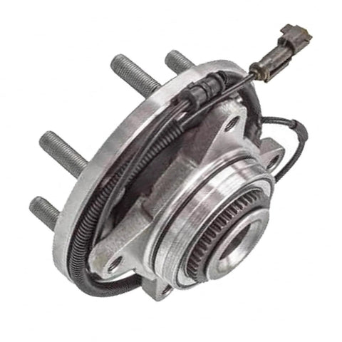 Front Wheel Bearing And Hub Assembly For Ford F 150 2015 2016 2017 RWD With ABS 6 Lug 4 Bolt Flange Replacement shown from side
