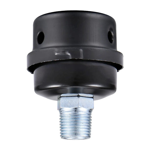 Heavy Duty One Half Inch Thread Air Compressor Silencer Filter Metal Intake Muffler 20mm Diameter Noise Reduction Muffler