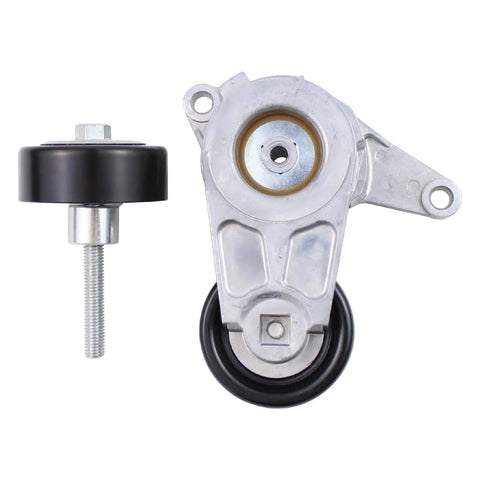 Belt Tensioner And Serpentine Belt Idler Pulley Direct Fit For GM Vehicles Fits Chevrolet Traverse 2009 To 2012 GMC Acadia 2007 To 2012