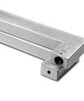 24 Inch Solid Stainless Steel Push Pull Door Handle Kit With Heavy Duty 304 Standoffs Brushed Finish For Barn And Glass Doors Easy Grip Tough As Nails Build High Endurance Construction Includes Four SUS304 Hex Socket Screws close-up