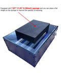 UV Exposure Unit Silk Screen Printing Light Box With 4 15W LED Tubes 18 By 12 Inch Exposure Area 395nm 110V 60W Blue with sponge