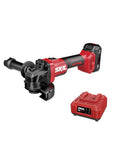 Heavy Duty 20V Cordless Angle Grinder With Digital Brushless Motor, 4.5 inch disc, battery and charger included.