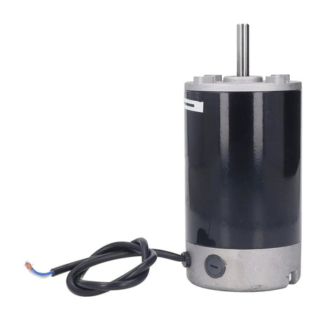 Heavy Duty Mini Lathe Motor Replacement 750W High Speed 6000RPM With M10 Shaft 40mm And 110V Iron Housing, side view.