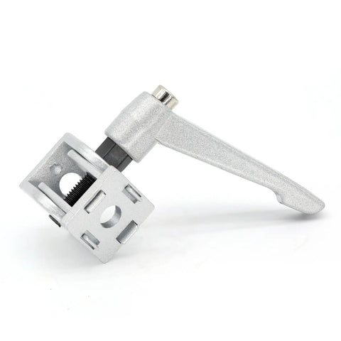 Zinc Alloy Die Cast Right Angle Pivot Joint Connector For 2020 Series V T Slot Aluminum Extrusion Profiles Dope Durability Built To Last Silver Finish, 20mm