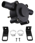 Professional Self Priming Electric Drill Water Pump For No Sweat Liquid Transfer And Portable Handheld System With Slick Engineering For Straight Up Fresh Water Oil Flow with clamps and screws.