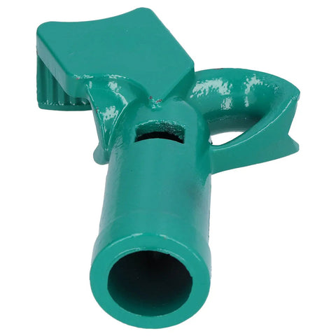 3/4 Inch Manual Wire Tube Bender For Straight 90 To 180 Degree Bends With Heavy Duty 45 Steel Construction close-up view of the tool's handle.
