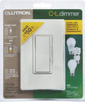 LED Dimmer Switch For Dimmable LED Halogen And Incandescent Bulbs With Wall Plate 150W Max packaging