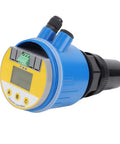 Water Level Sensor DC24V Ultrasonic Level Meter With LCD Display And 4-20mA Output For Liquid Measurement Temperature Compensated