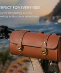 Bike Handlebar Bag For Marin Rift Zone 2000 To 2025 Waterproof Front Bag With Dual Zippers Durable Oxford Cloth Storage Pouch