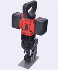 Heavy Duty Rechargeable Hydraulic Crimping Tool And Angle Steel Drilling Machine With 900W Motor, double bearing structure.