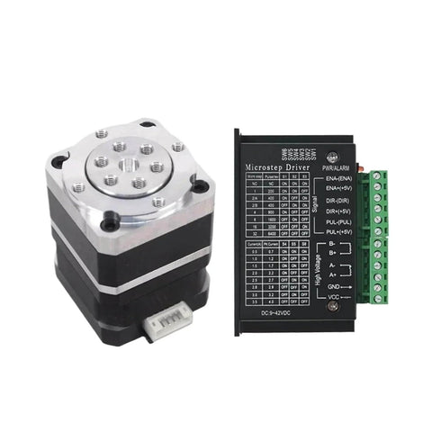Speed Reducer Gear Drive For Nema 17 Stepper Motor With Strain Wave Precision And High Efficiency, 60mm Form Factor, 0.70Nm Torque